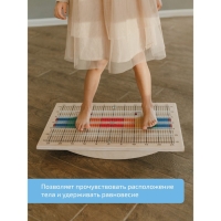 Балансборд &laquo;Доска Бильгоу&raquo; + 12 предметов, комплект &laquo;Успех Макси&raquo; для мозжечковой стимуляции