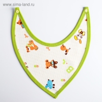 Нагрудник-бандана/слюнявчик для кормления непромокаемый на кнопке, для мальчика, МИКС Нагрудник-бандана/слюнявчик для кормления непромокаемый на кнопке, для мальчика, МИКС