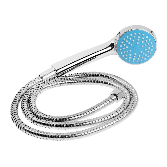 Cмеситель для ванны Accoona A7182M, двухвентильный, синий/хром Cмеситель для ванны Accoona A7182M, двухвентильный, синий/хром