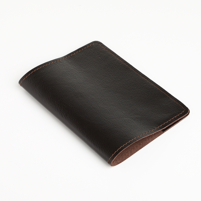 Обложка для паспорта TEXTURA, цвет коричневый