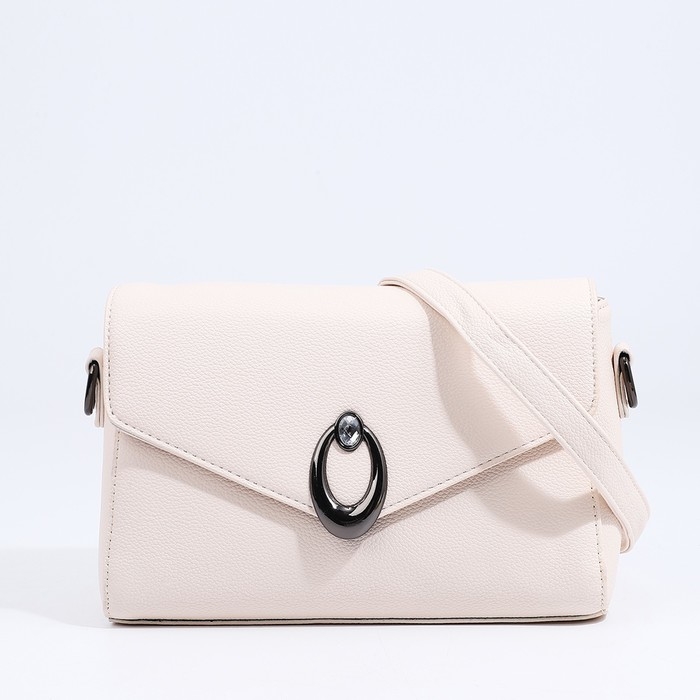 Сумка-мессенджер на молнии, цвет белый Сумка-мессенджер на молнии, цвет белый