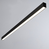 Светильник "Лайн" LED 18Вт 4000К черный 120х3,3х6 см BayerLux Светильник "Лайн" LED 18Вт 4000К черный 120х3,3х6 см BayerLux