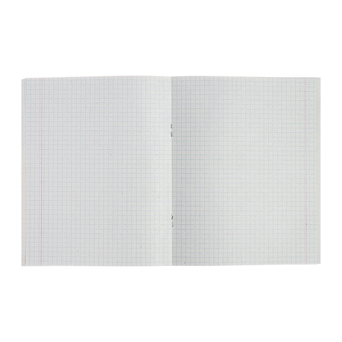 Комплект тетрадей из 4 штук, 96 листов в клетку Calligrata "Мрамор", обложка мелованный картон хром, блок №2, белизна 75% (серые листы)