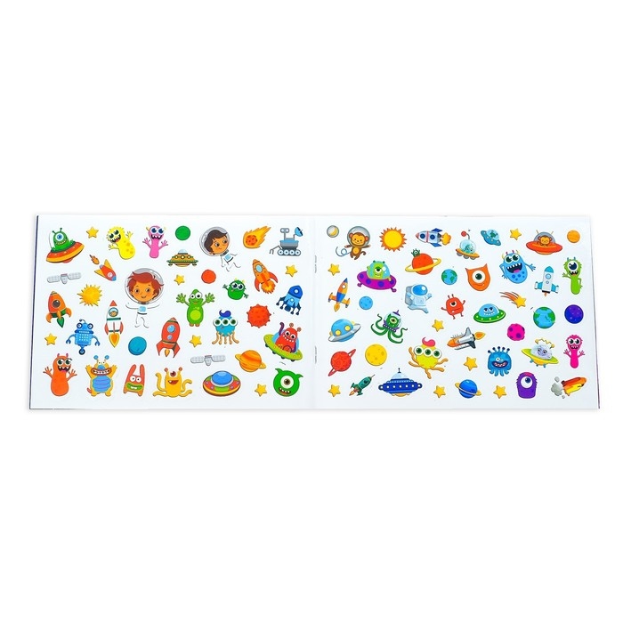 100 наклеек &laquo;Космос&raquo;, 12 стр.