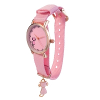 Часы наручные женские "Котенок", розовые Часы наручные женские "Котенок", розовые