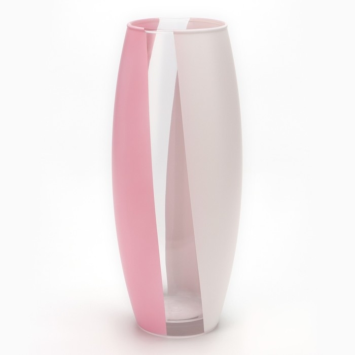 Ваза для цветов &laquo;Геометрия&raquo; стеклянная, 26 см, 1,7 л.