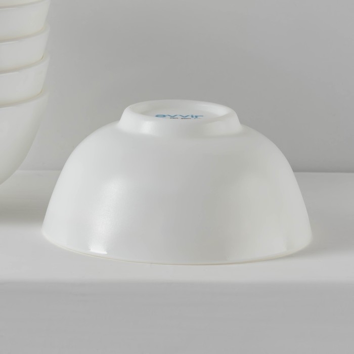 Набор салатников Доляна &laquo;Дива&raquo;, 7 предметов: 6 шт: d=11 см, 1 шт: d=20 см, стеклокерамика