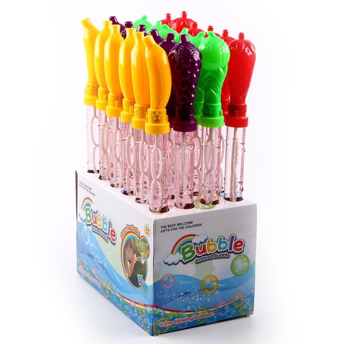 Мыльные пузыри &laquo;Фрукты&raquo;, 36 см, 105 мл