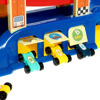 Автотрек развивающий &laquo;Гонки по склону&raquo;, в комплекте 8 машинок