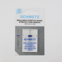 Игла для бытовых швейных машин, двойная, для стрейч-ткани, №75/4 Игла для бытовых швейных машин, двойная, для стрейч-ткани, №75/4