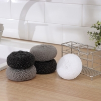 Губки для посуды Raccoon &laquo;Бублик&raquo;, 5 шт, 9&times;9&times;5 см