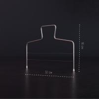 Струна для нарезки бисквита Доляна, 32×16 см Струна для нарезки бисквита Доляна, 32×16 см