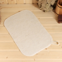 Коврик для бани светлый, 50х33 см Коврик для бани светлый, 50х33 см