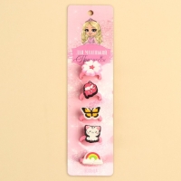 Кольца &laquo;Для маленькой принцессы&raquo; набор, 5 шт, 3,8 х 12 см