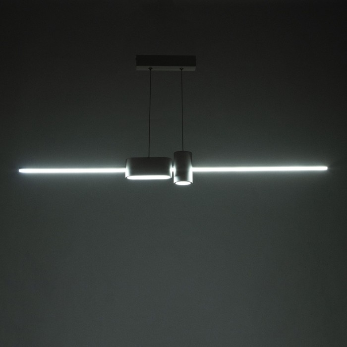 Светильник с ПДУ "Бергер" LED 18Вт 3000-6000К белый 100х100 см