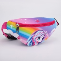 Сумка детская для девочки поясная «Единорог» 20 см х 10 см х 6 см Сумка детская для девочки поясная «Единорог» 20 см х 10 см х 6 см