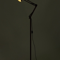 Торшер "Валли" 1х40Вт Е27 бордовый 28,5х28,5х178см