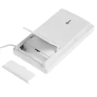 Термометр LTR-07, электронный, 2 датчика температуры, датчик влажности, белый