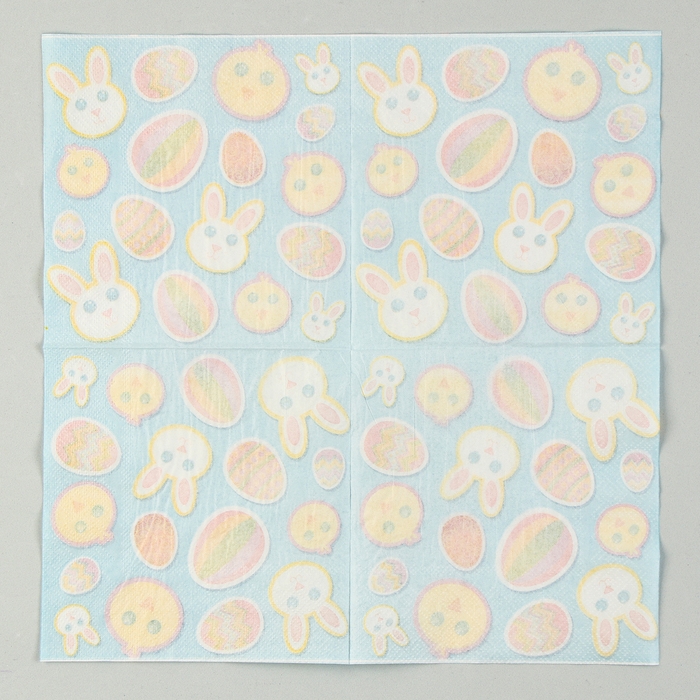 Салфетки бумажные &laquo;Пасха&raquo; 33х33 см, набор 20 шт.