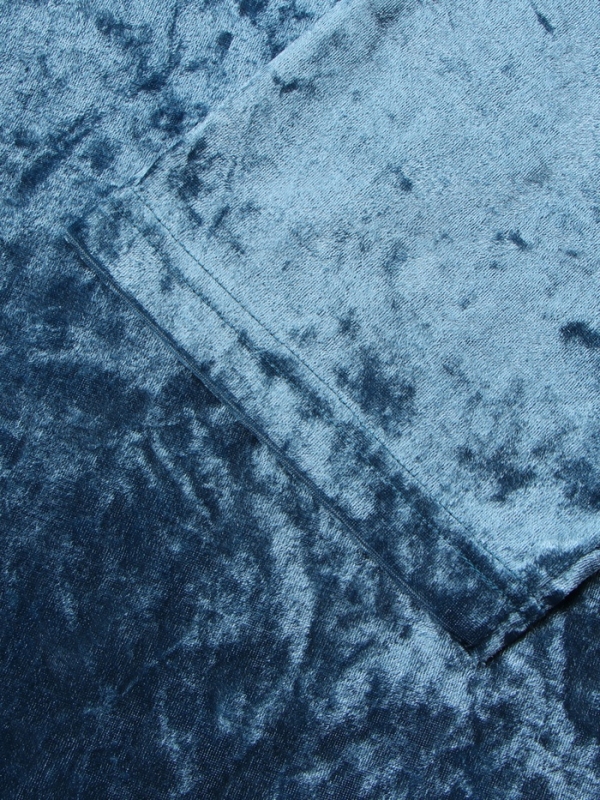 Комплект женский (футболка и шорты) KAFTAN Velvet р. 44-46, синий