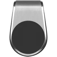 Магнитный держатель для смартфонов Pinch, серебристый