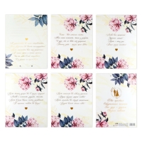 Конверт для денег на свадьбу &laquo;Свадебная&raquo;, открытка, 6 листов.