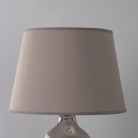 Настольная лампа "Ольви" 1х15Вт Е14 серый 30х30х44см