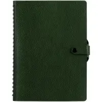 Ежедневник Strep Front на заказ, недатированный, зеленый