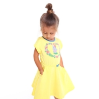 Платье для девочки, цвет жёлтый, рост 80 см Платье для девочки, цвет жёлтый, рост 80 см