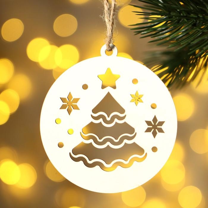 Ёлочные игрушки новогодние &laquo;Новый год: Время для сказки&raquo;, набор 5 шт