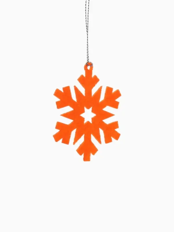 Набор ёлочных украшений "Снежинки" 5 шт
