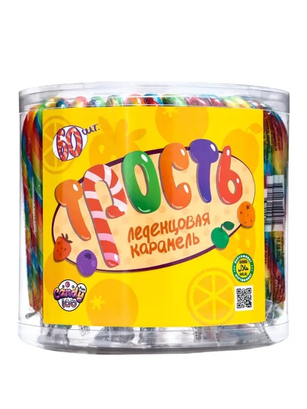 Карамель леденцовая &laquo;Трость&raquo;, 11 г