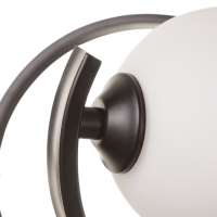 Бра Nadine 1х10Вт GU10 черный 37х16х32см