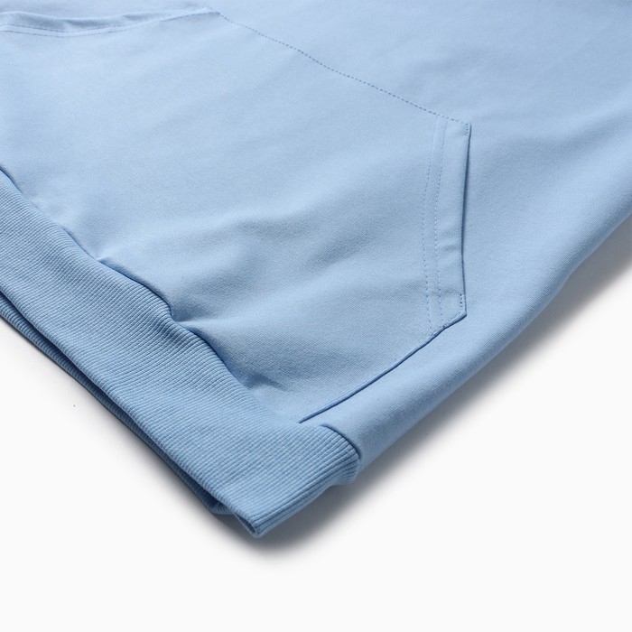 Толстовка женская, цвет голубой, размер 50