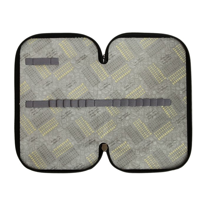 Пенал 2 секции, 125 х 205 х 40 мм, Calligrata 30П26/2 "Тачка", ламинированный картон