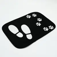 Коврик придверный &laquo;Следы&raquo;, 40&times;60 см