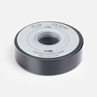 Лента атласная двухсторонняя №0030 25мм*25&plusmn;1м чёрный TR