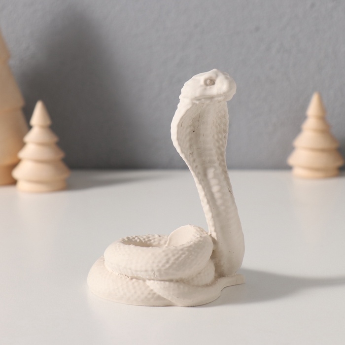 Сувенир кашпо "Кобра королевская" 6,5х6х9 см