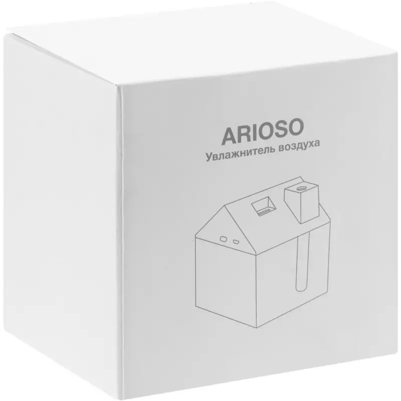 Настольный увлажнитель Arioso с вентилятором и лампой, белый