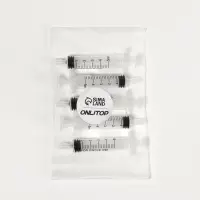 Шприц парфюмерный, 5 мл, фасовка - 5 шт., прозрачный