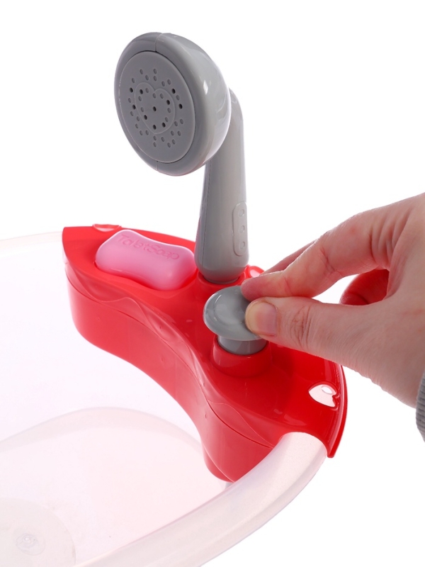 Аксессуар для пупса "Ванночка", функциональная