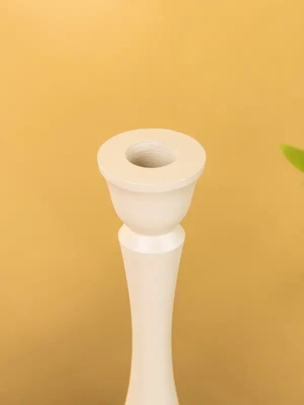 Подсвечник на 1 свечу "Фисташковый" 10,5х10,5х30 см