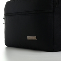 Сумка деловая на молнии, 3 наружных кармана, цвет чёрный Сумка деловая на молнии, 3 наружных кармана, цвет чёрный