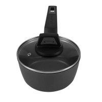Ковш сотейник со стеклянной крышкой 16 см Graphit-16SP 1,6 л