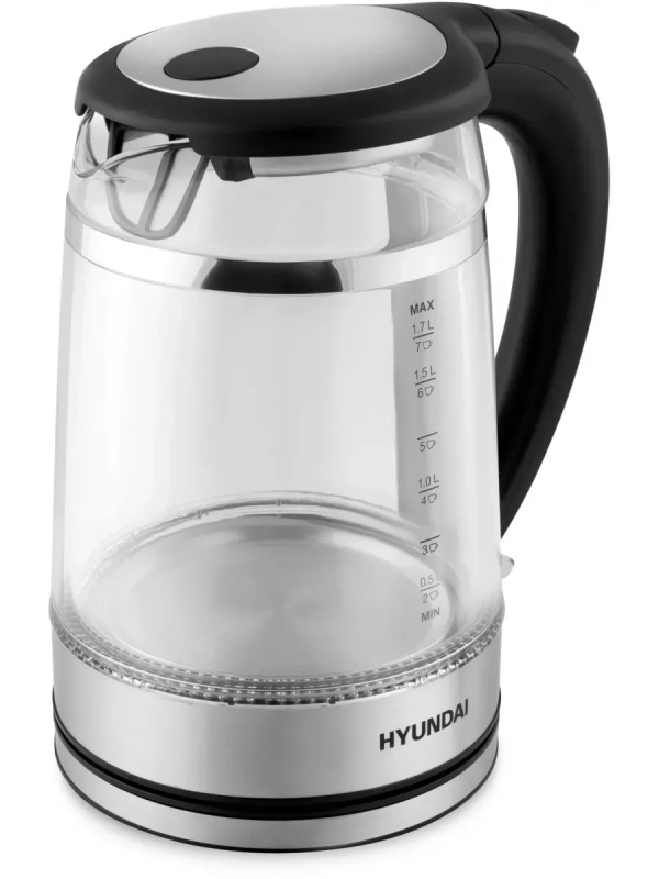 Чайник HYK-G3036 1.7л. 2200Вт черный