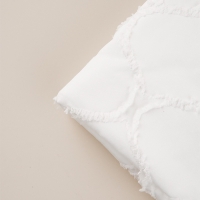 Штора для ванной двойная &laquo;Ла Каса&raquo;, с люверсами, 200&times;200 см, полиэстер, полиэтилен, белая