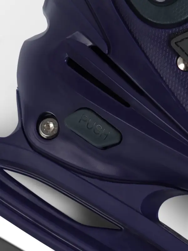 Коньки детские раздвижные BlackAqua, р. 27-30, для фитнеса, синие, зелёные