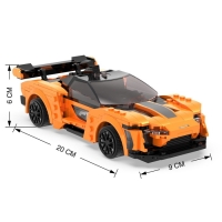 Конструктор радиоуправляемый &laquo;Спорткар&raquo;, 295 деталей, 2 варианта управления