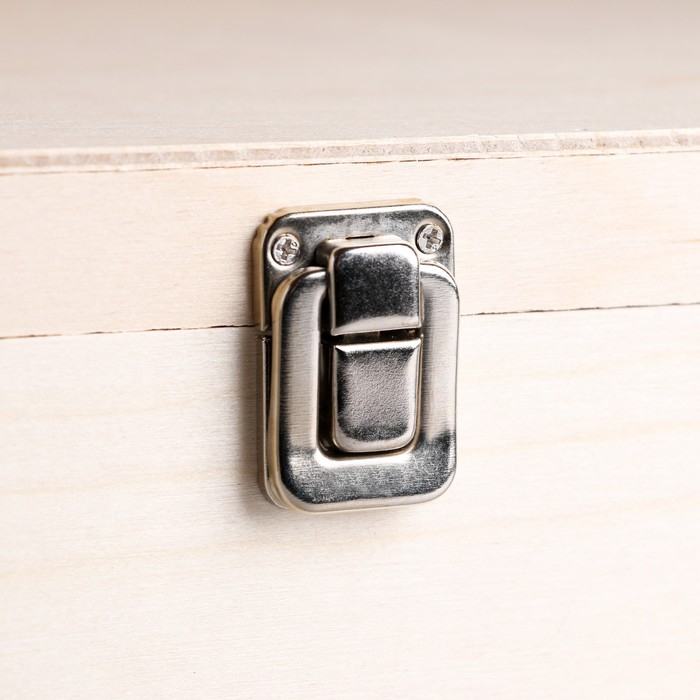 Подарочный ящик 34×21.5×10.5 см деревянный 3 отдела, с закрывающейся крышкой, без покраски Подарочный ящик 34×21.5×10.5 см деревянный 3 отдела, с закрывающейся крышкой, без покраски