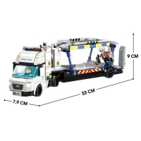 Конструктор Полиция &laquo;Автоугонщики&raquo;, 620 деталей